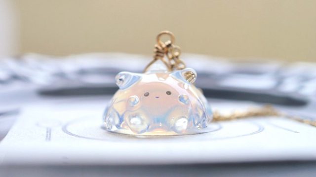 ティポットさん　シロノワグマ　ガラス　きこのま　kikonoma きこのま